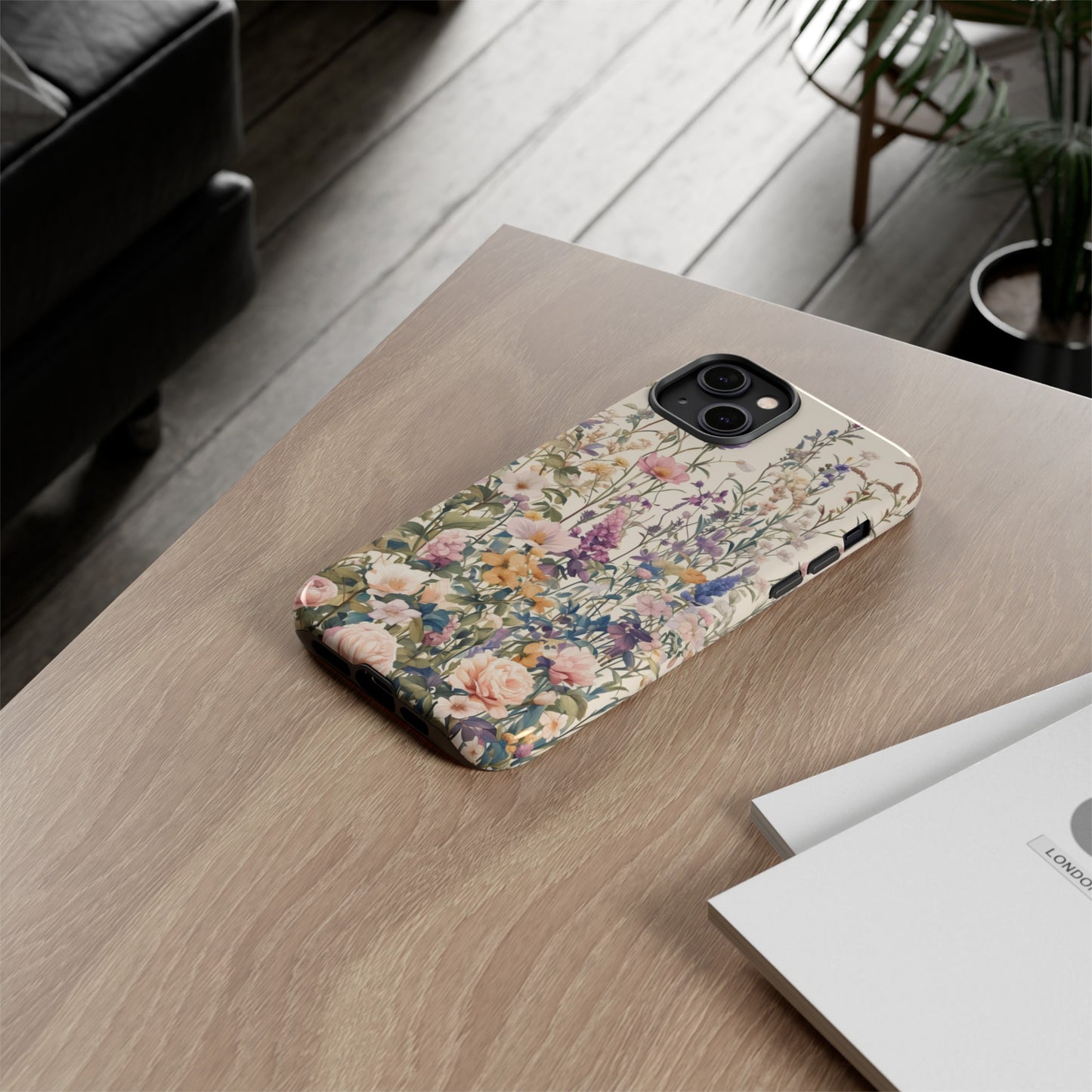 Tall Vintage Wildflowers iPhone Case / Samsung Case