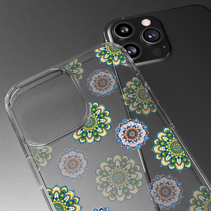 Lime Mandala Pattern | Clear iPhone Case / Samsung Case