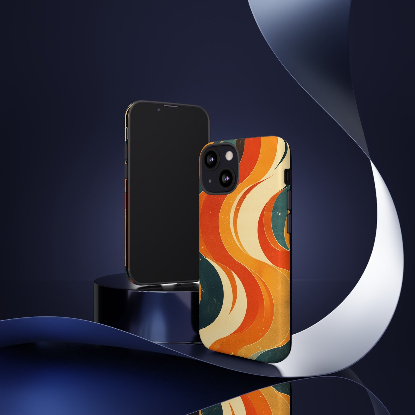 Retro Swirves iPhone Case / Samsung Case