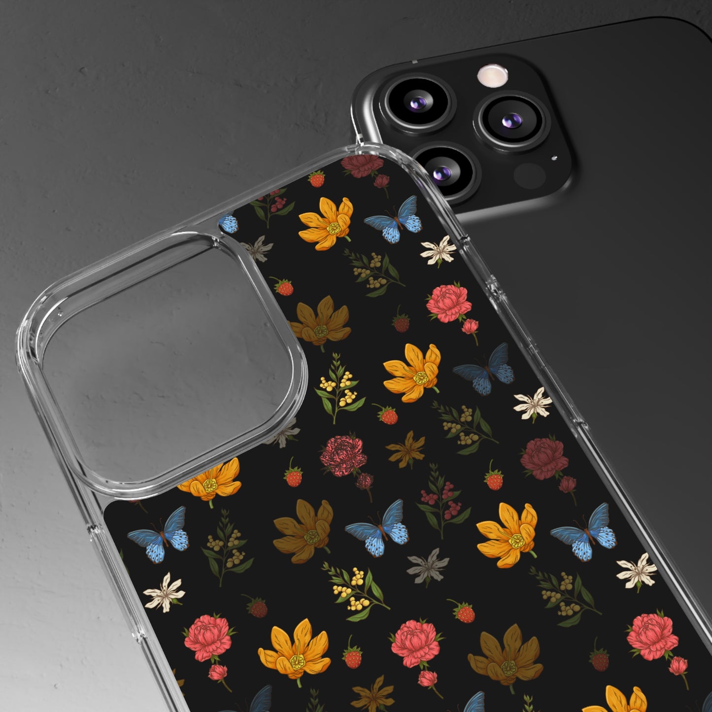 Floral Nature Lovers | Clear iPhone Case / Samsung Case