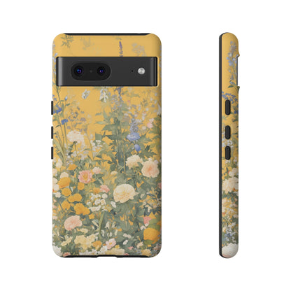 Tall Floral 1970's iPhone Case / Samsung Case