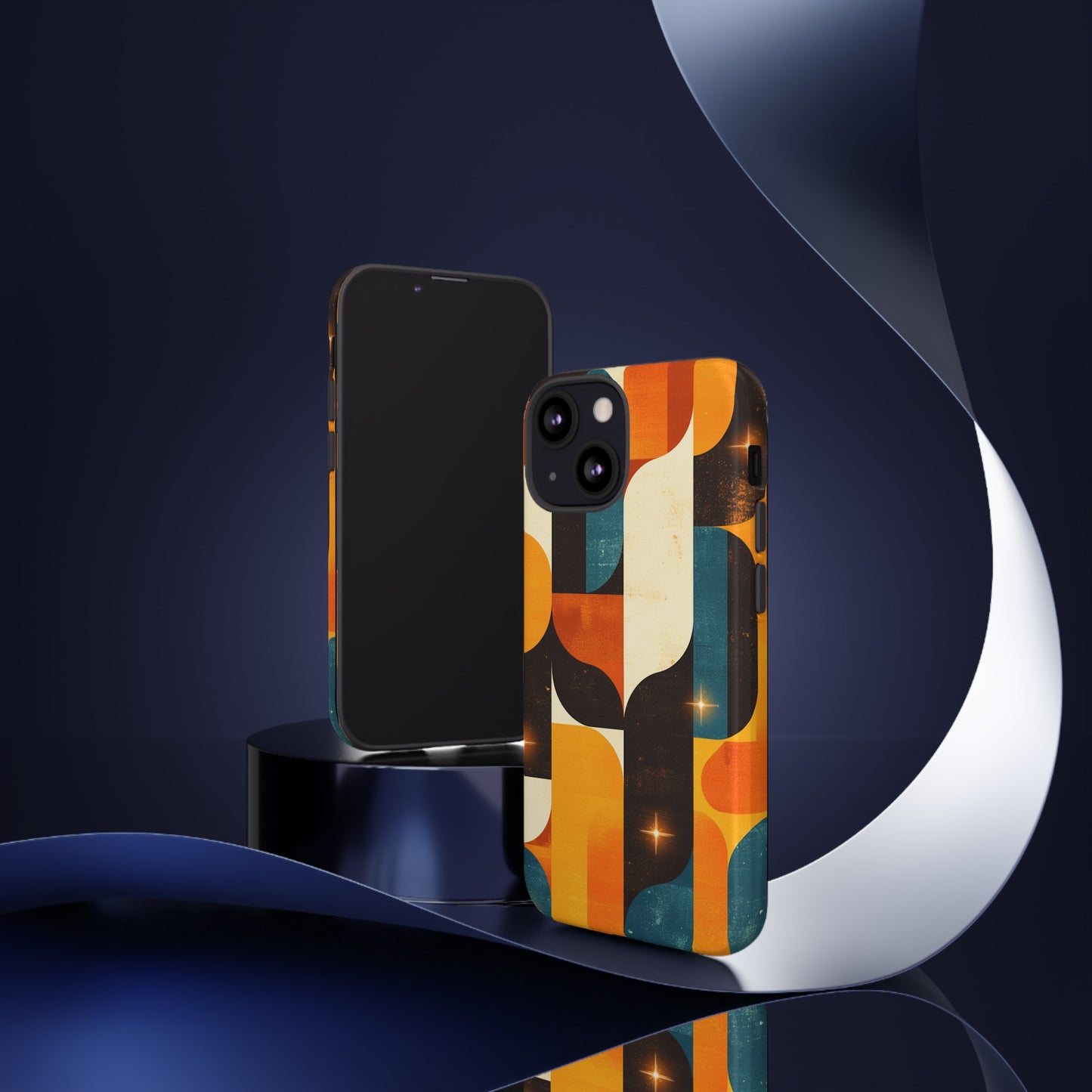 Retro Groovy Pattern iPhone Case / Samsung Case