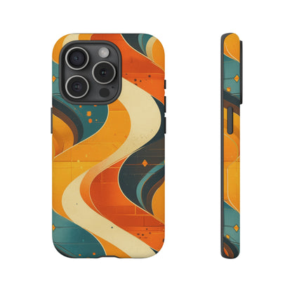 Retro Abstract Staircase iPhone Case / Samsung Case