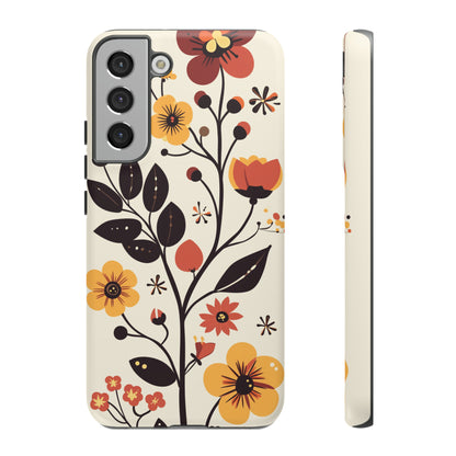 Vector Floral Vines iPhone Case