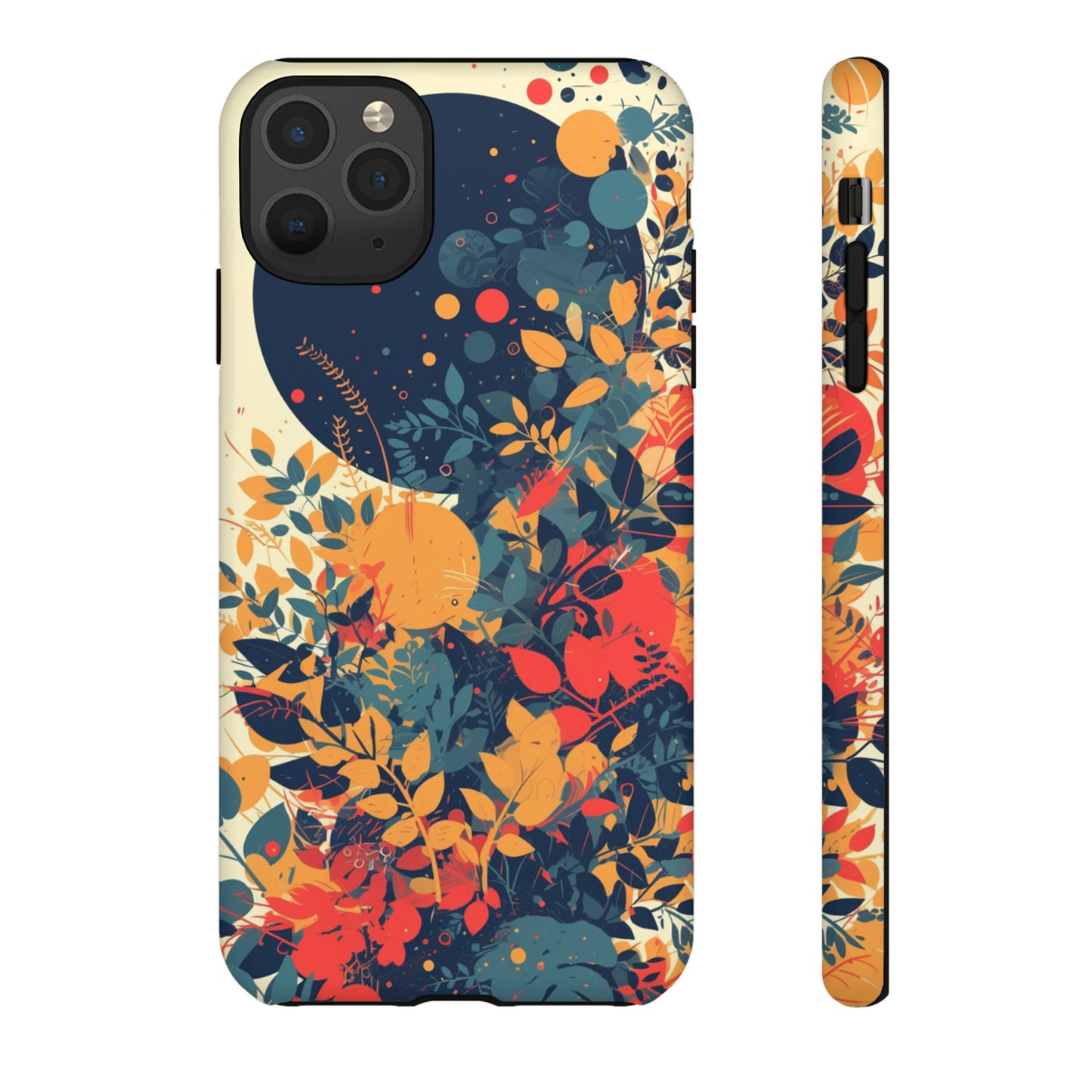 Retro Colorful Floral iPhone Case / Samsung Case