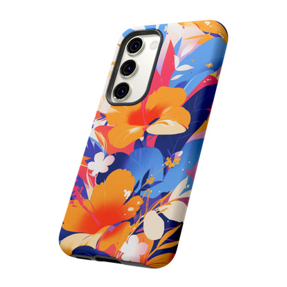 Vintage Abstract Flowers iPhone Case / Samsung Case