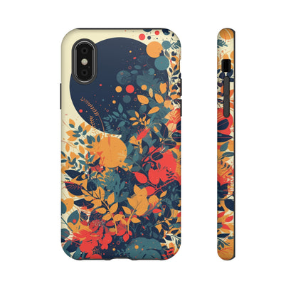 Retro Colorful Floral iPhone Case / Samsung Case