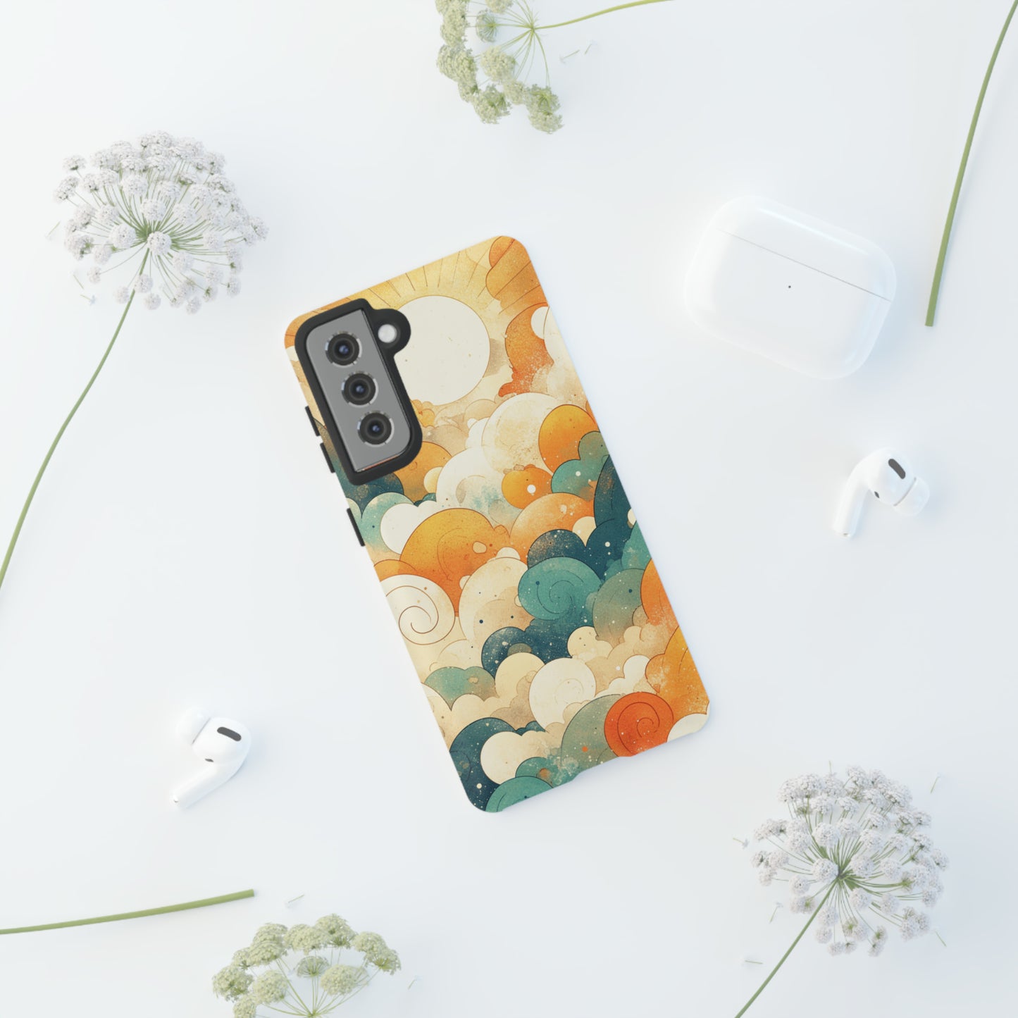 Heaven Water Color Clouds iPhone Case / Samsung Case