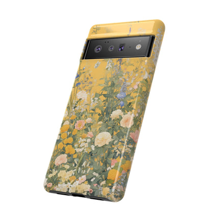 Tall Floral 1970's iPhone Case / Samsung Case