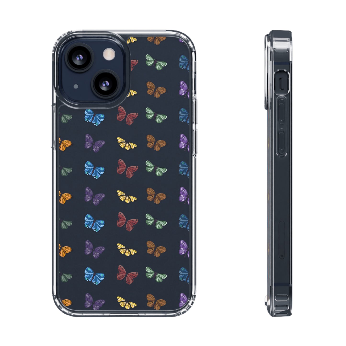 Colorful Butterflies | Clear iPhone Case / Samsung Case