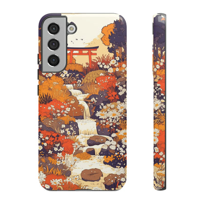 Rising Mountains & Rapid Rivers, Wildflower iPhone Case