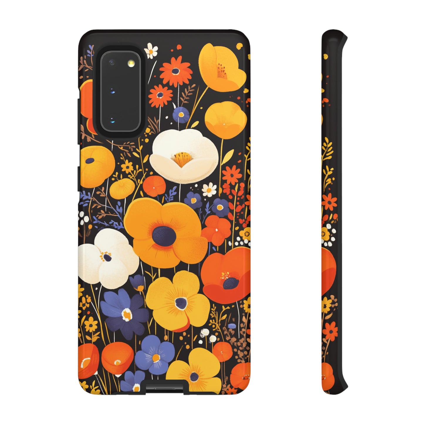 Retro Chaos, Wildflower iPhone Case / Samsung Case, Gift for Floral Lovers, Gift for Her