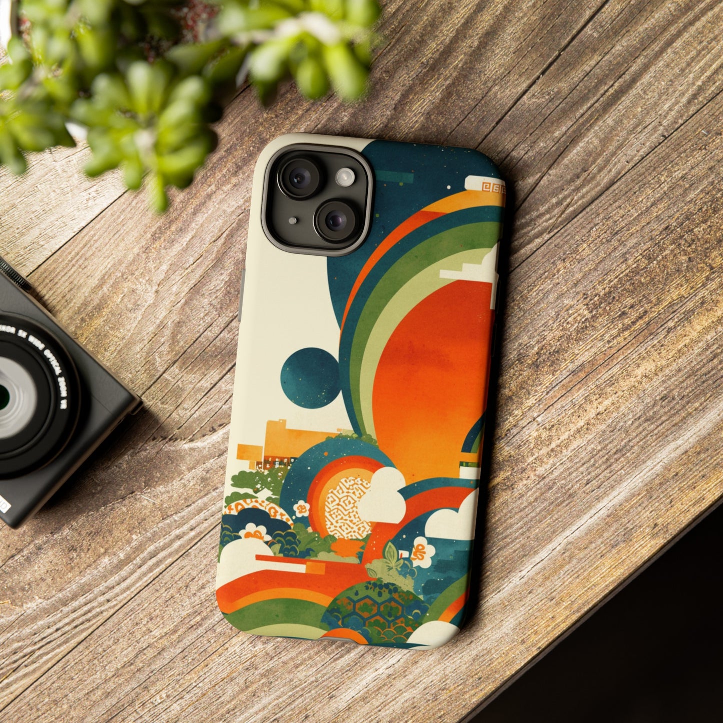 Retro Abstract iPhone Case / Samsung Case