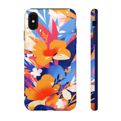 Vintage Abstract Flowers iPhone Case / Samsung Case