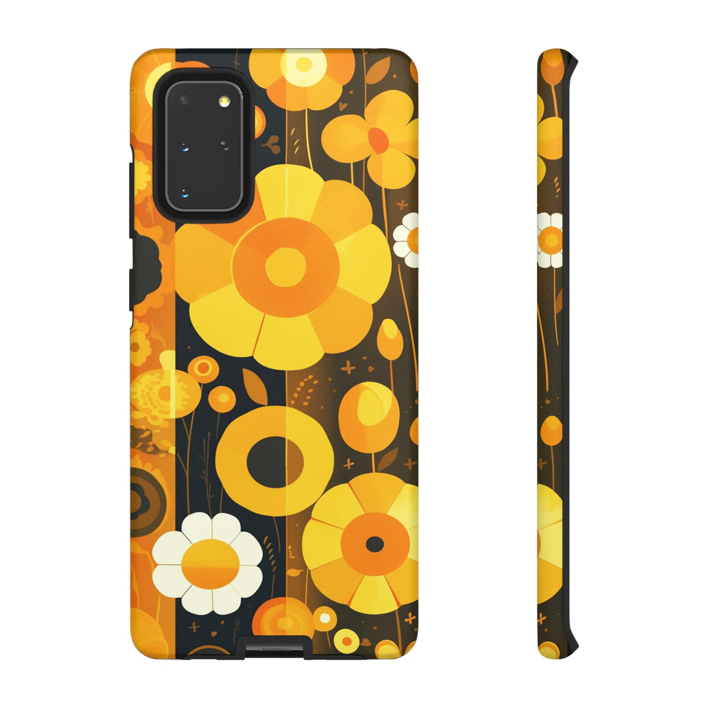 Floral Lines Retro iPhone Case / Samsung Case