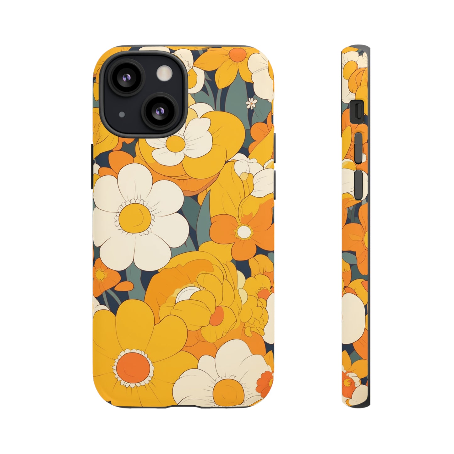 Retro Floral Art iPhone Case / Samsung Case