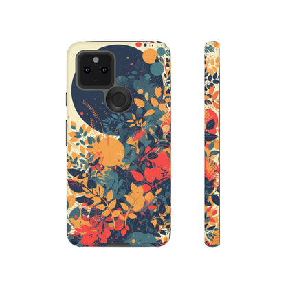 Retro Colorful Floral iPhone Case / Samsung Case