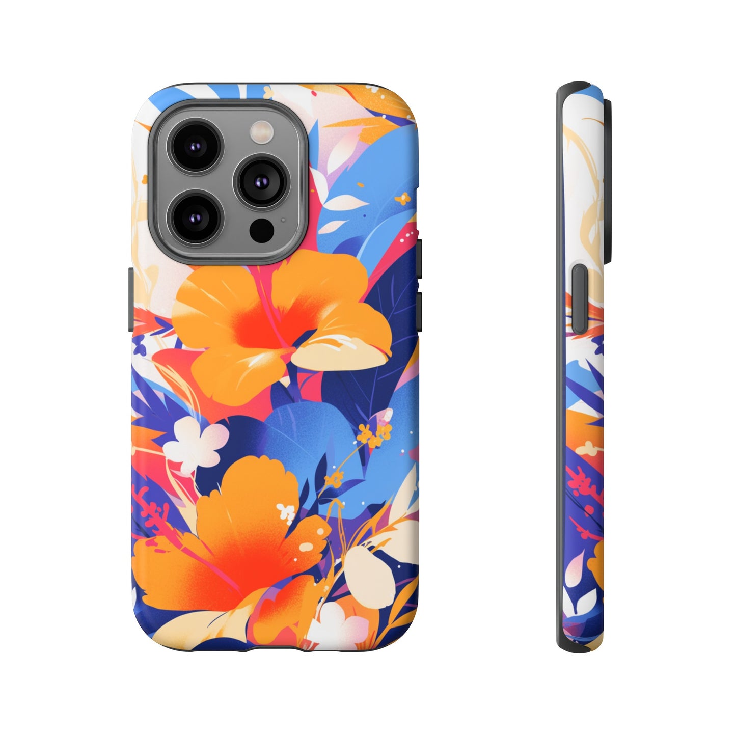 Vintage Abstract Flowers iPhone Case / Samsung Case