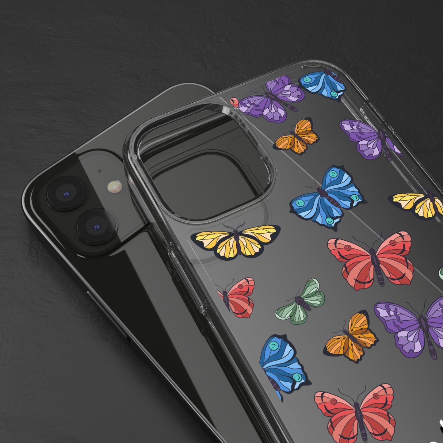 Spring Butterflies | Clear iPhone Case / Samsung Case