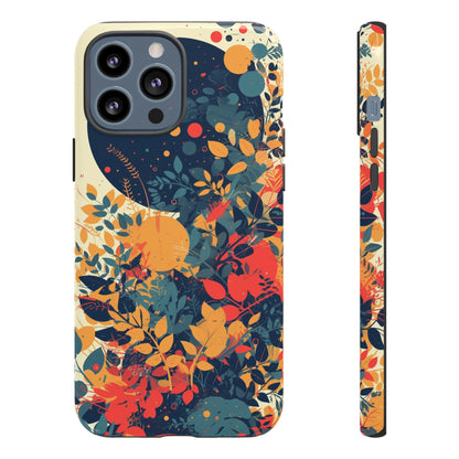 Retro Colorful Floral iPhone Case / Samsung Case