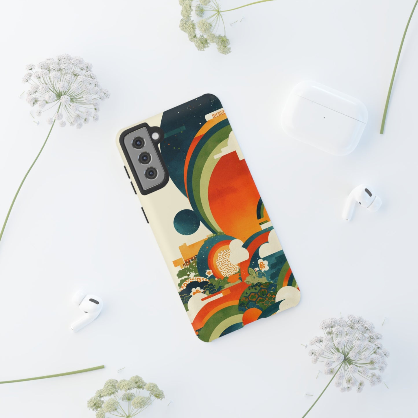 Retro Abstract iPhone Case / Samsung Case