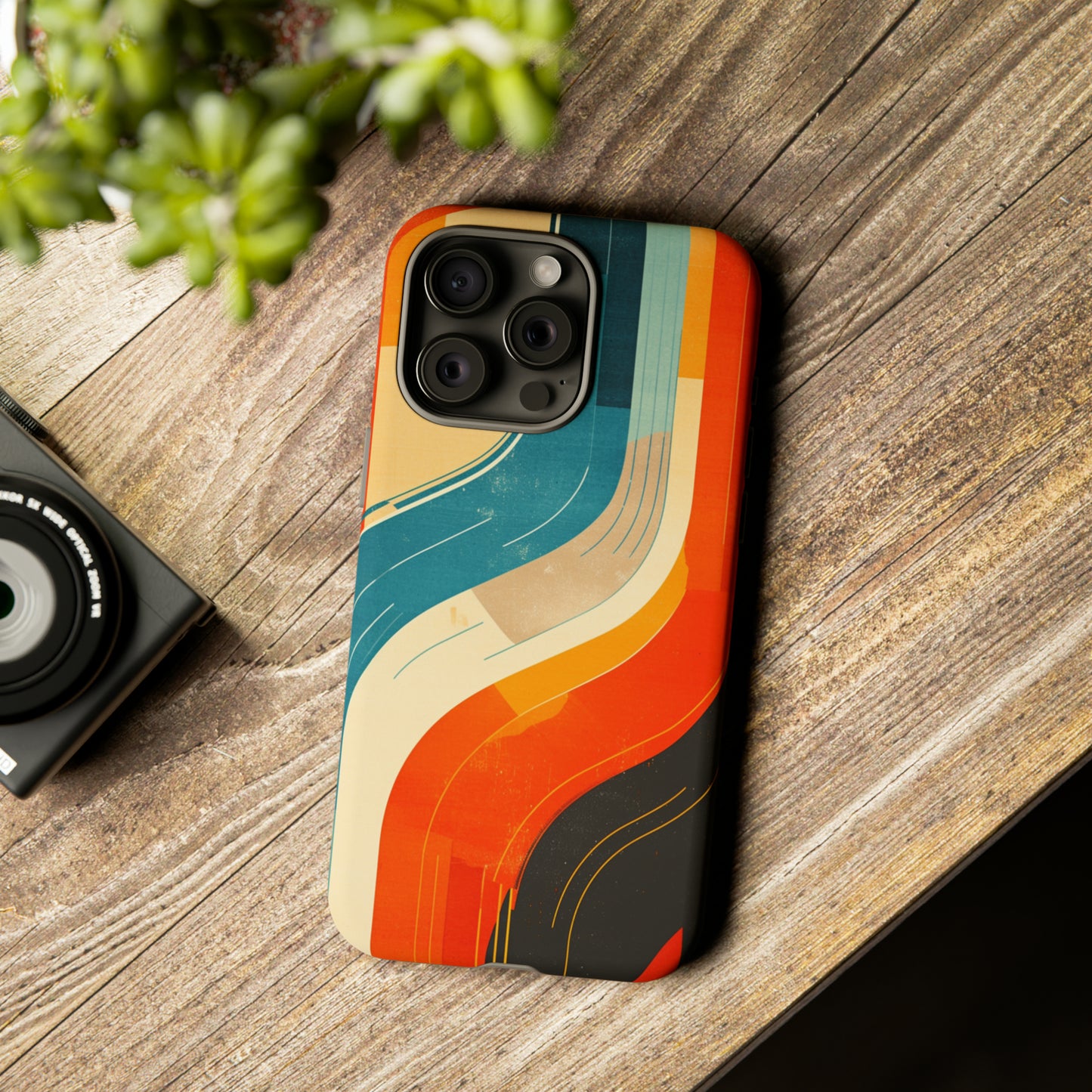 Groovey Retro Design Pattern iPhone Case / Samsung Case