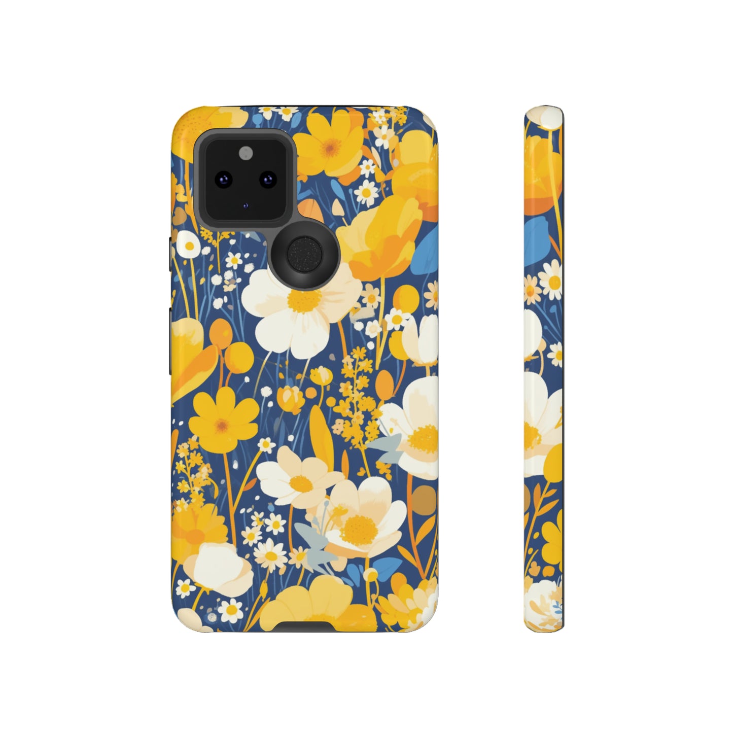 Wildflower Abstract Retro 70s iPhone Case / Samsung Case