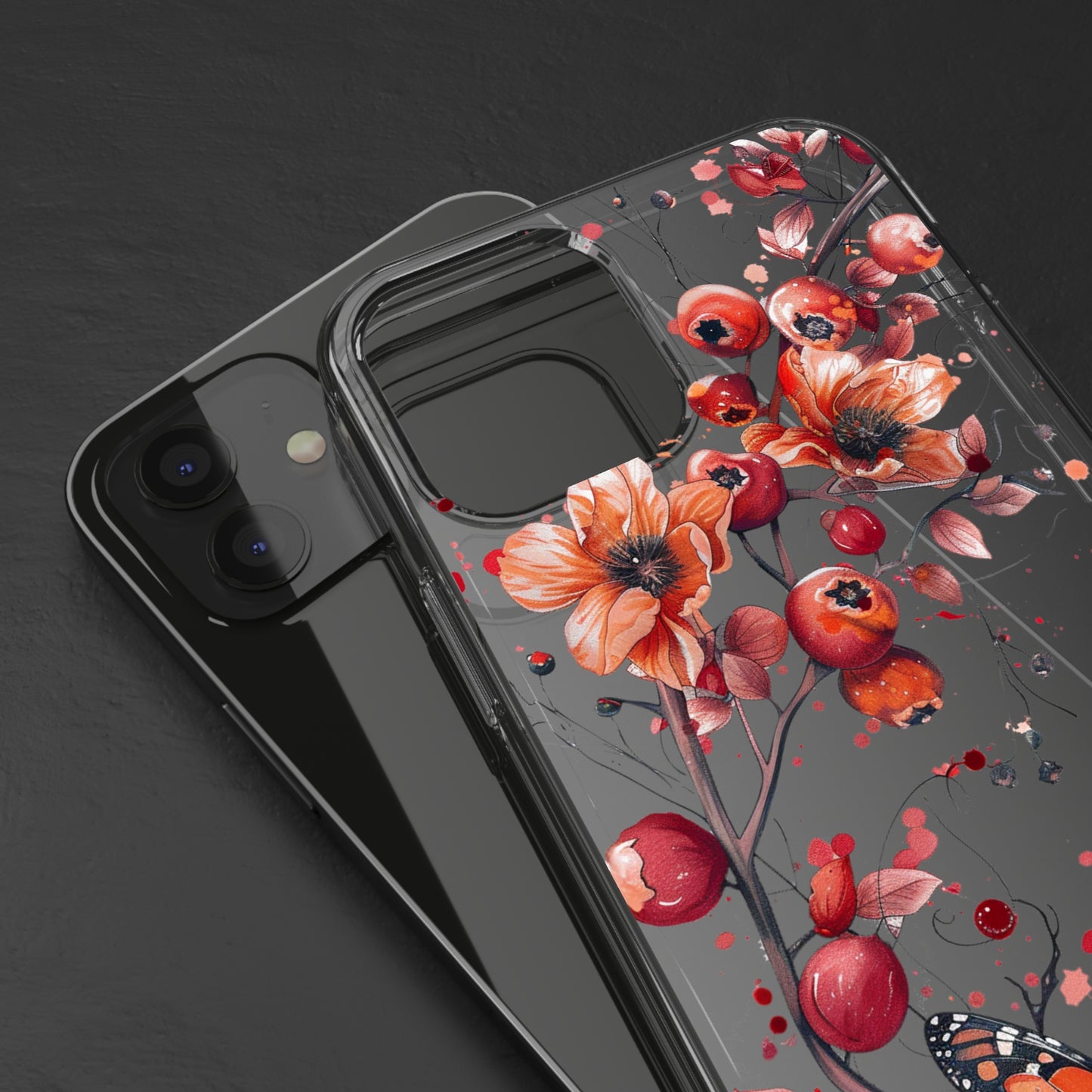 Blossom Whispers | Clear iPhone Case / Samsung Case