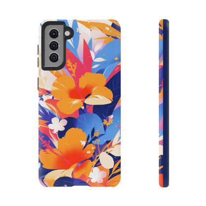 Vintage Abstract Flowers iPhone Case / Samsung Case