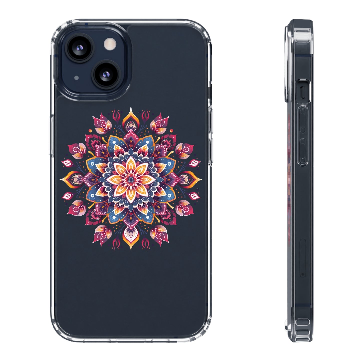 Aurora Mandala | Clear iPhone Case / Samsung Case