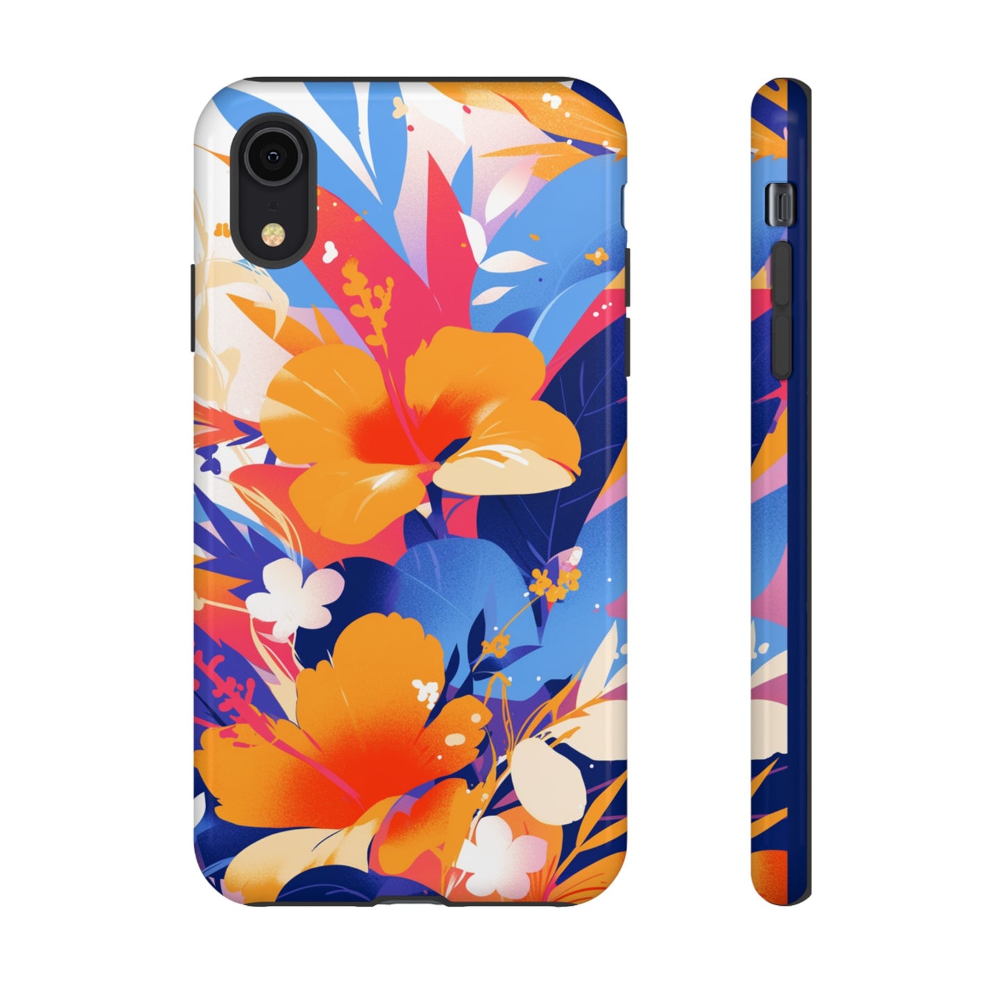 Vintage Abstract Flowers iPhone Case / Samsung Case