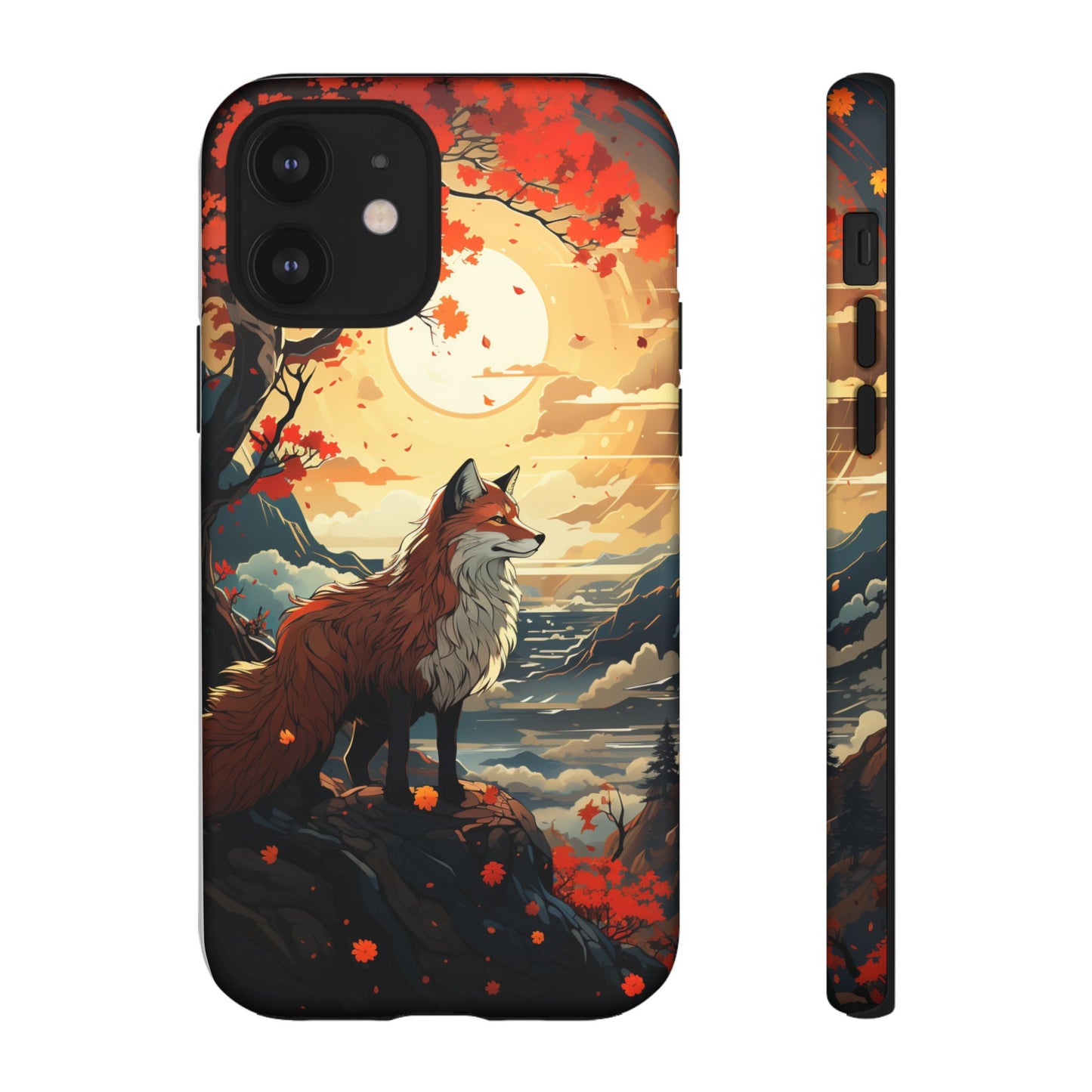 Japanese Wolf Aesthetic Phone Case