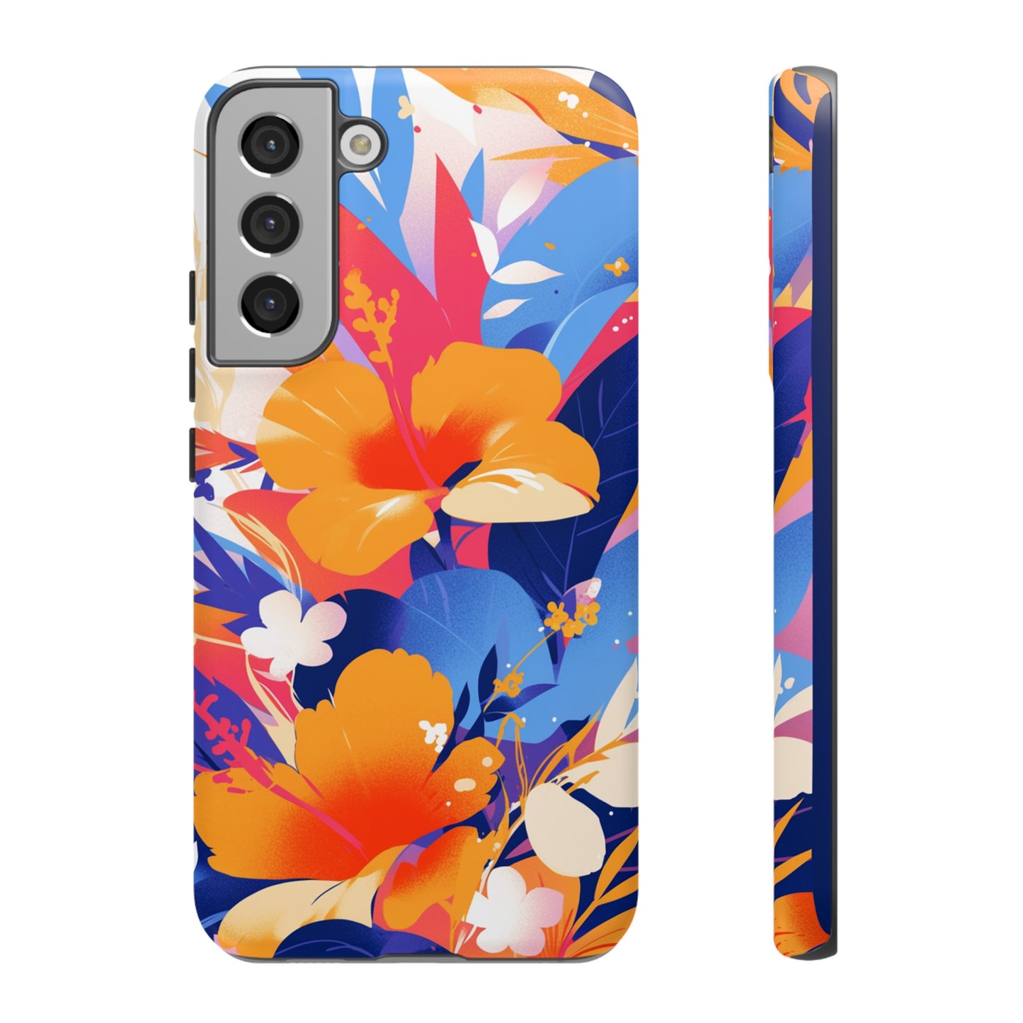 Vintage Abstract Flowers iPhone Case / Samsung Case