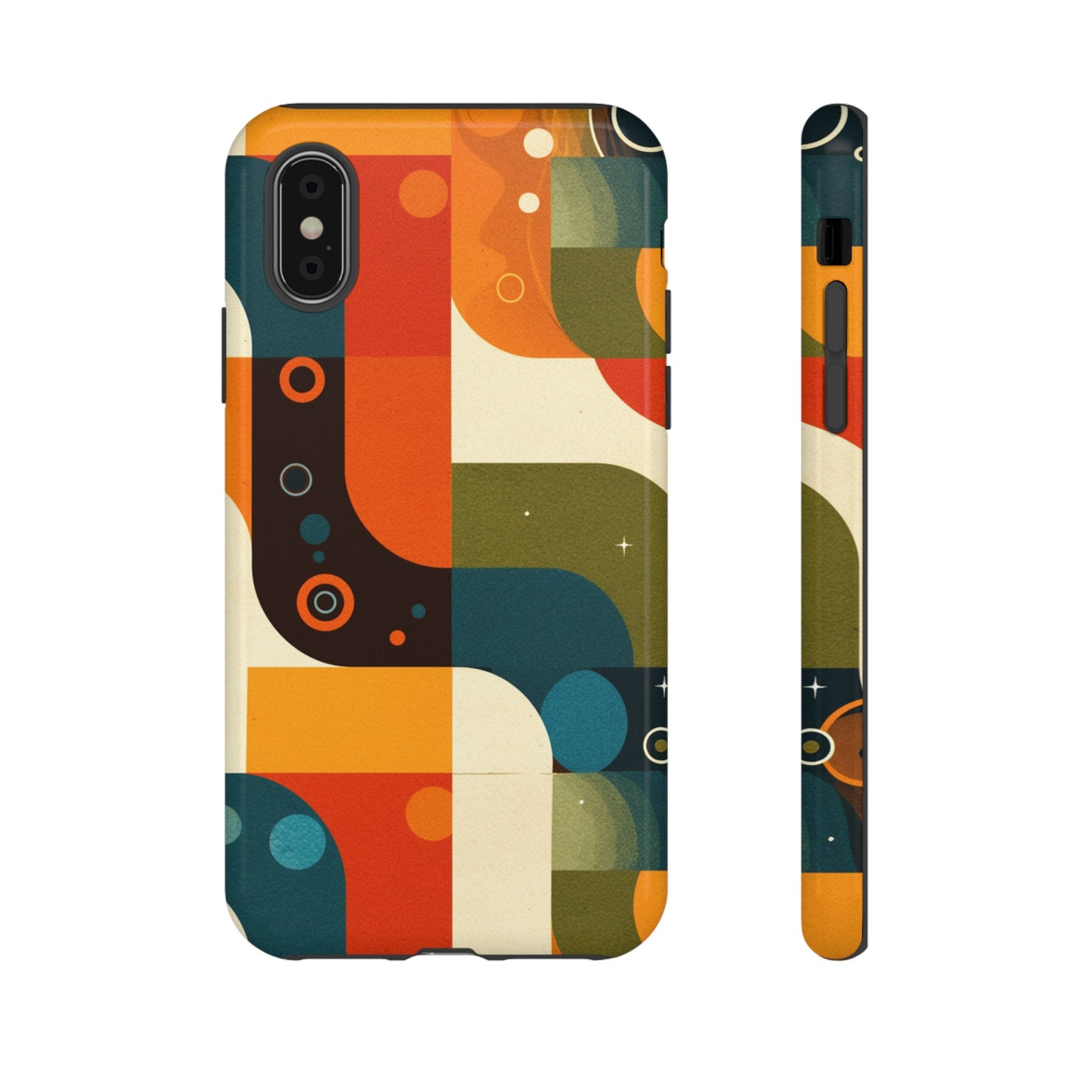 Cubical Retro Pattern iPhone Case / Samsung Case