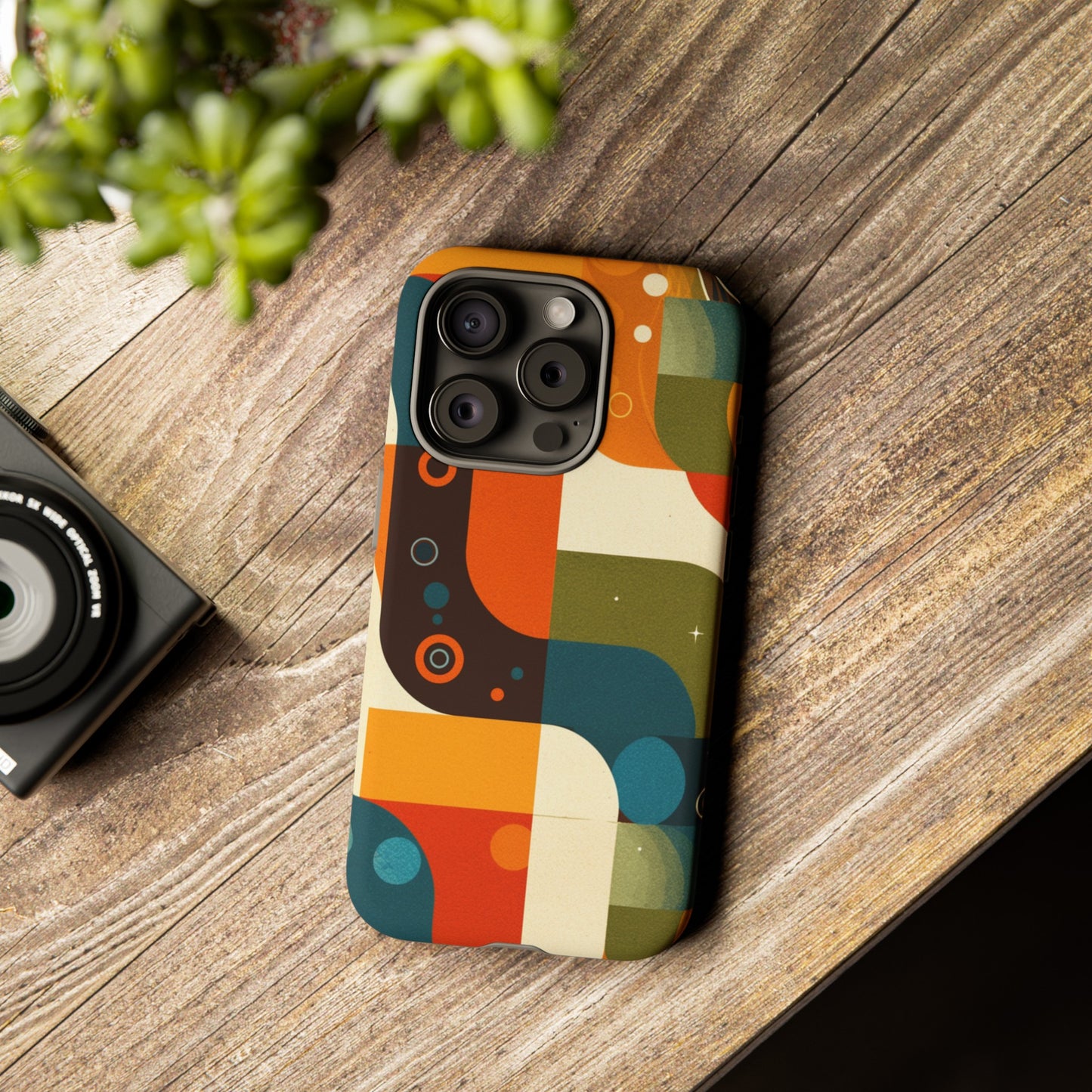 Cubical Retro Pattern iPhone Case / Samsung Case