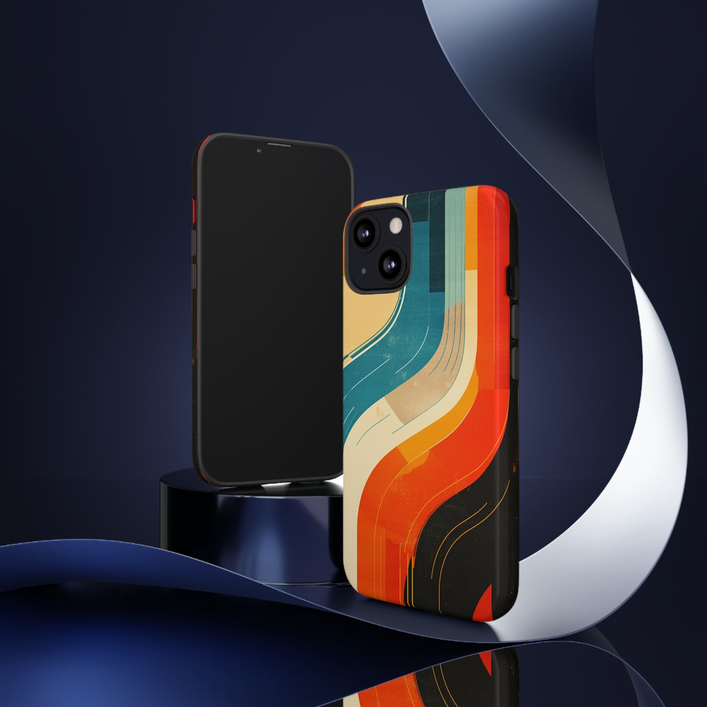 Groovey Retro Design Pattern iPhone Case / Samsung Case