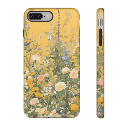 Tall Floral 1970's iPhone Case / Samsung Case