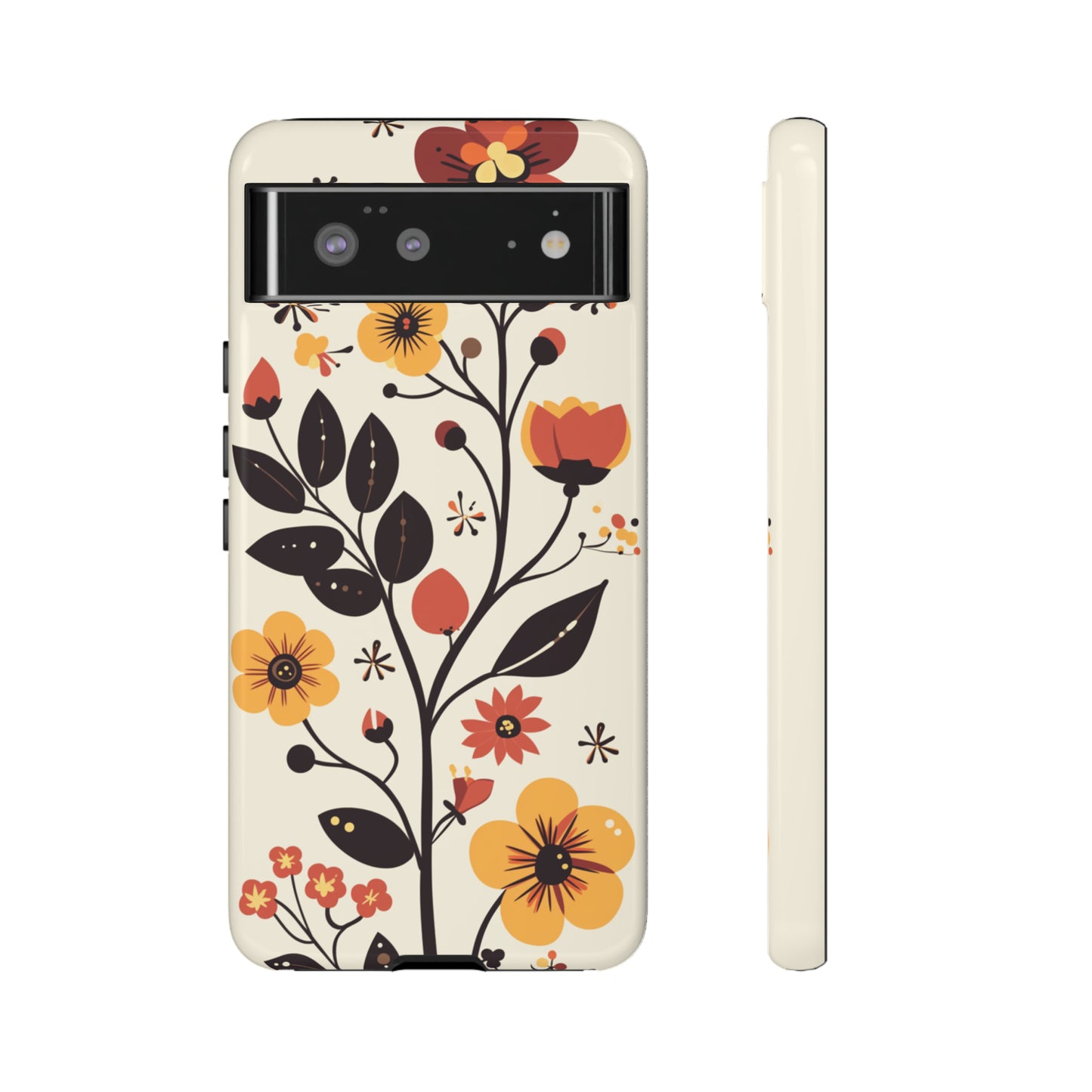 Vector Floral Vines iPhone Case