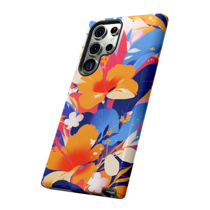 Vintage Abstract Flowers iPhone Case / Samsung Case