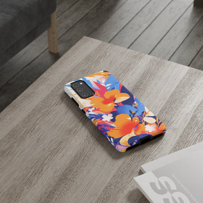 Vintage Abstract Flowers iPhone Case / Samsung Case