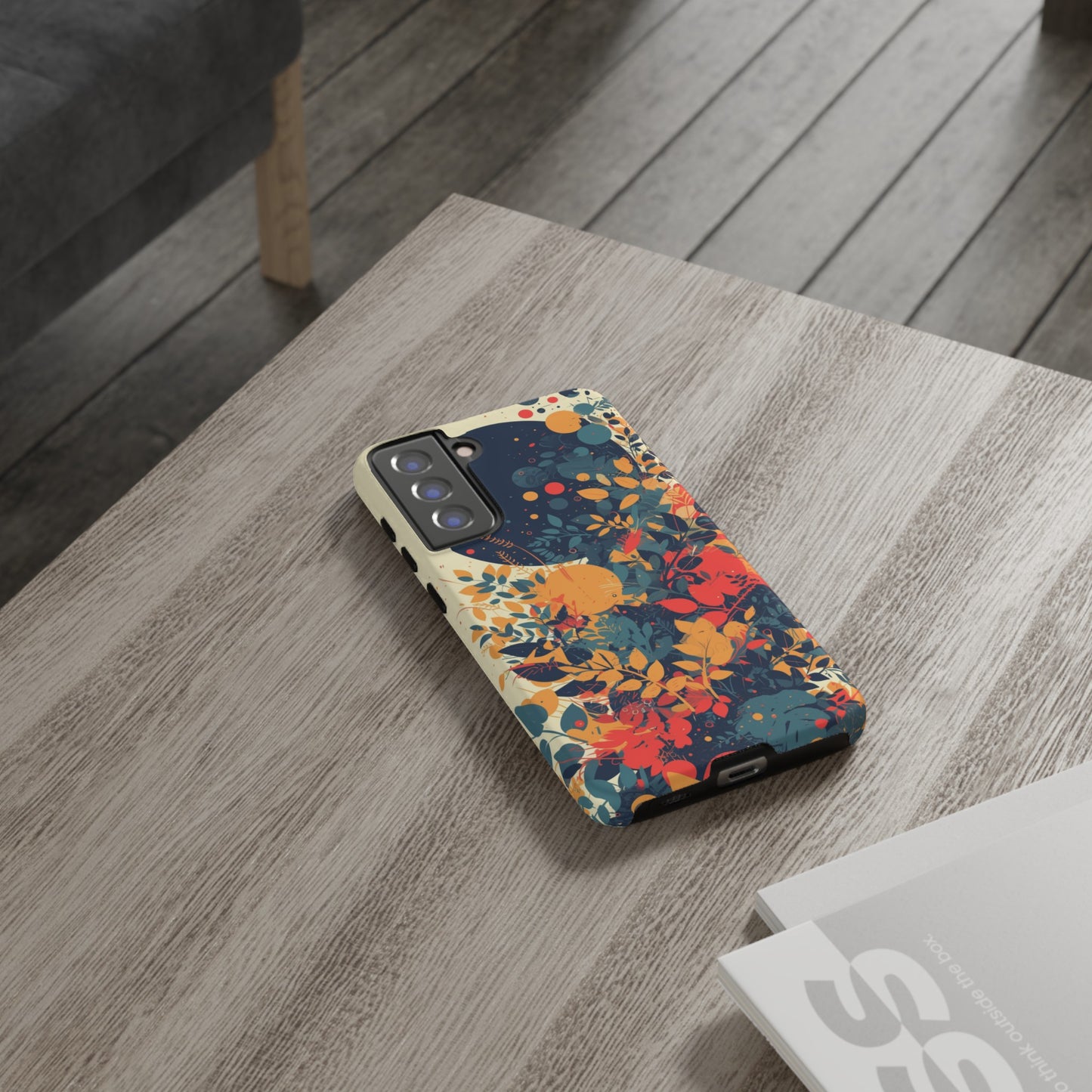 Retro Colorful Floral iPhone Case / Samsung Case