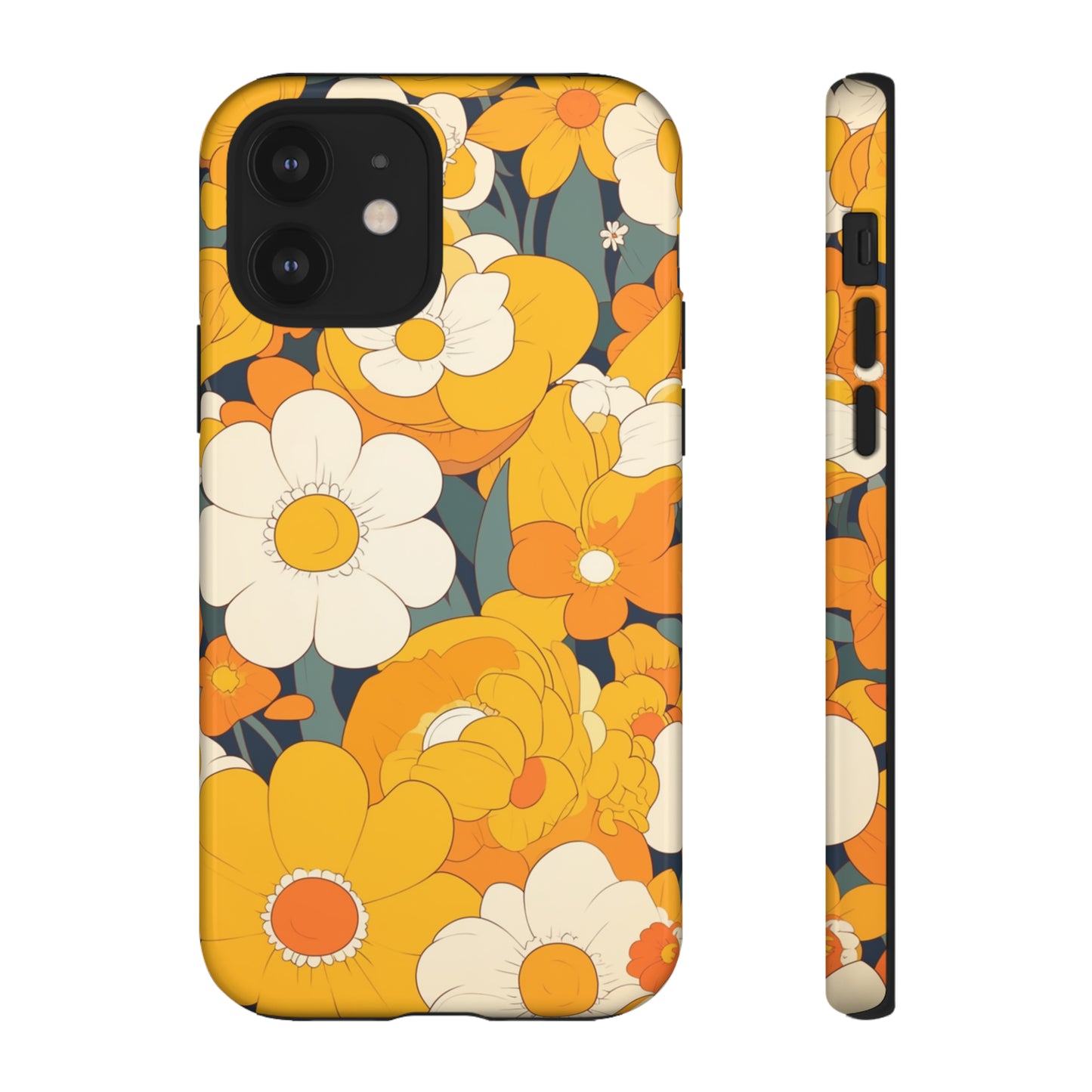 Retro Floral Art iPhone Case / Samsung Case