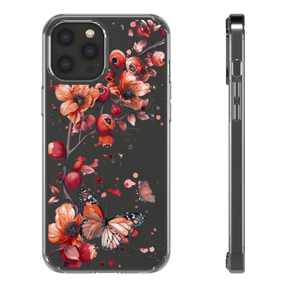 Blossom Whispers | Clear iPhone Case / Samsung Case