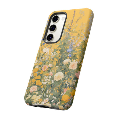 Tall Floral 1970's iPhone Case / Samsung Case