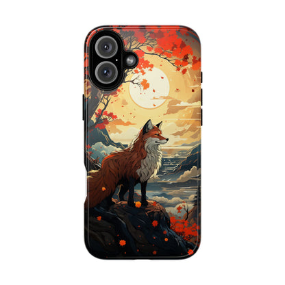 Japanese Wolf Aesthetic Phone Case