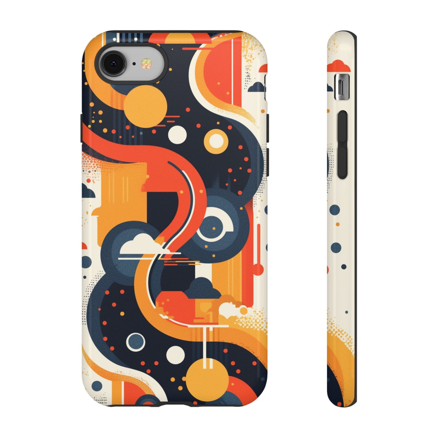 Retro Wandering Roads iPhone Case / Samsung Case