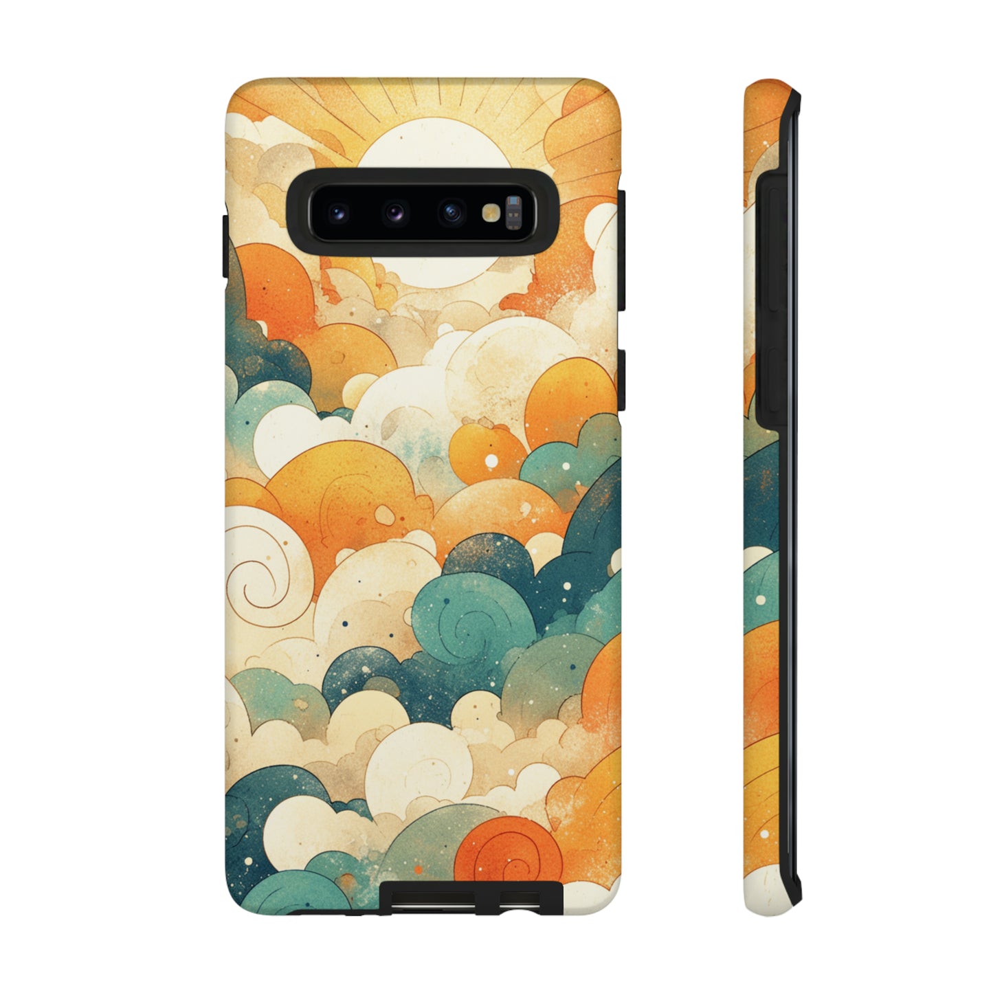 Heaven Water Color Clouds iPhone Case / Samsung Case