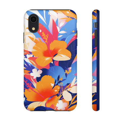 Vintage Abstract Flowers iPhone Case / Samsung Case