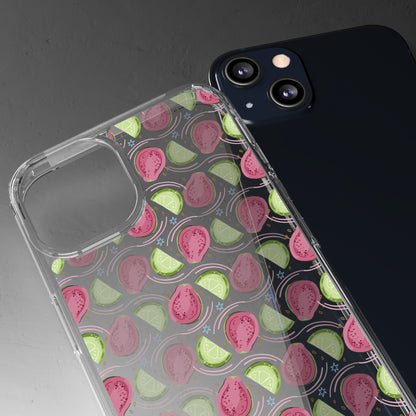 Lime Watermelon Pattern | Clear iPhone Case / Samsung Case