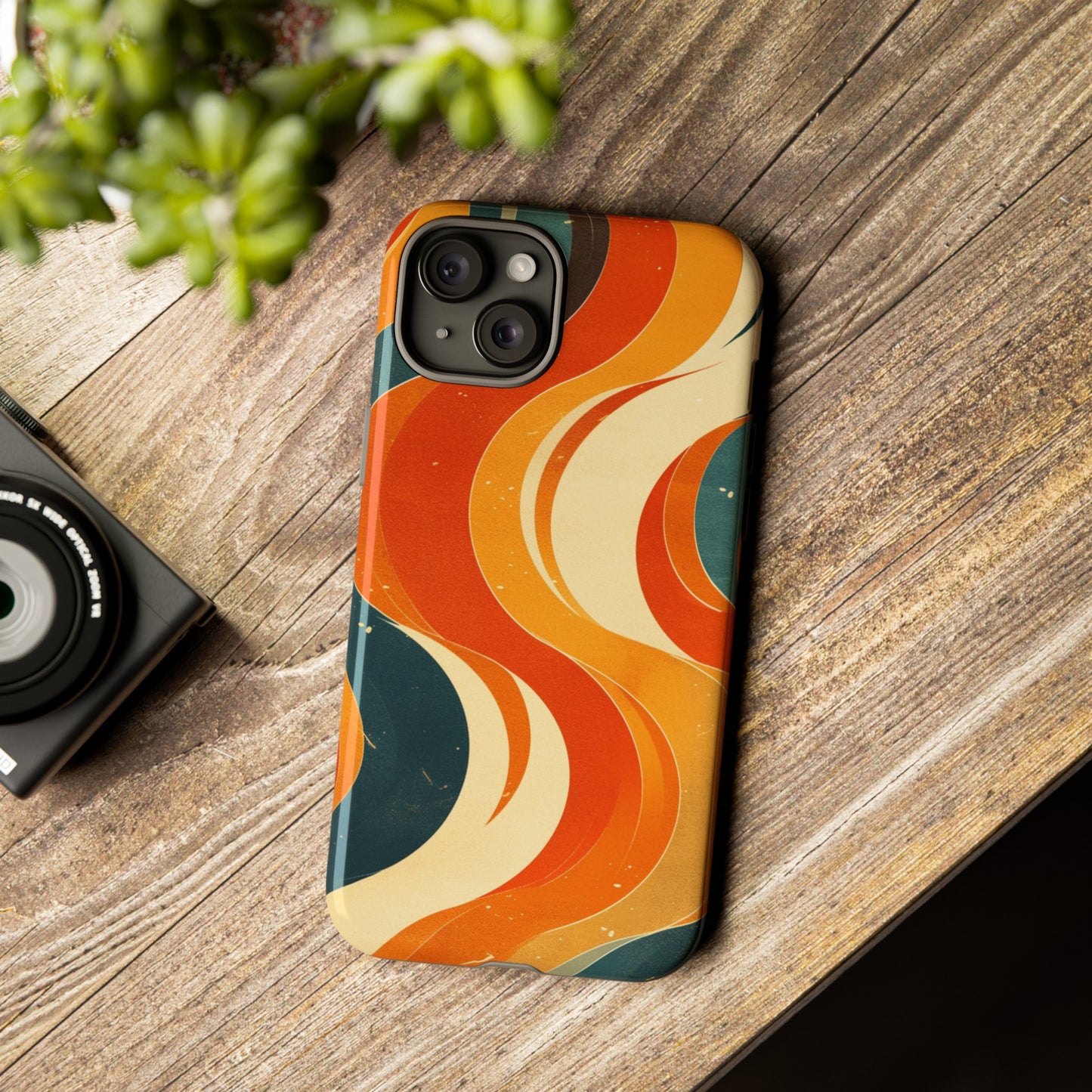 Retro Swirves iPhone Case / Samsung Case